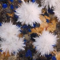 Aragonite Azurite