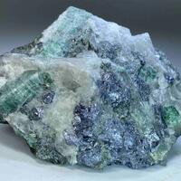 Molybdenite With Emerald