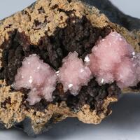 Rhodochrosite Caryopilite Gageite