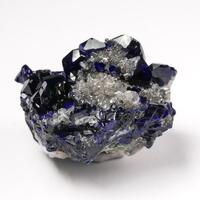 Azurite Calcite