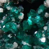 Dioptase & Calcite