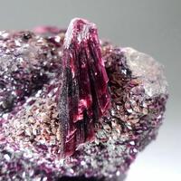 Erythrite On Spherocobaltite