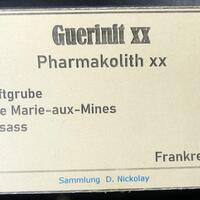 Guérinite & Pharmacolite