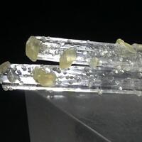 Calcite On Scolecite