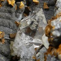 Mirabeau Diamond With Ankerite Celestine & Calcite