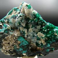 Dioptase Calcite & Goethite