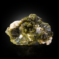 Epidote On Feldspar
