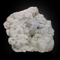 Aquamarine On Feldspar