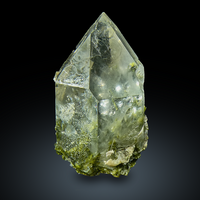 Quartz With Epidote Inclusions
