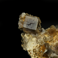 Fluorite With Sulphur Inclusions