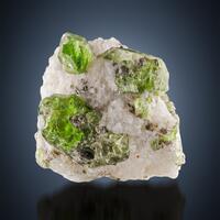 Diopside On Calcite