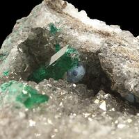 Dioptase With Plancheite