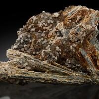 Stibiconite Psm Stibnite With Fluorite