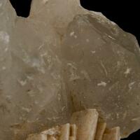 Milarite On Quartz & Microcline