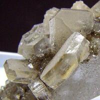 Apophyllite On Quartz