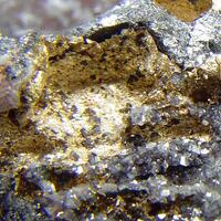 Native Silver On Chalcocite