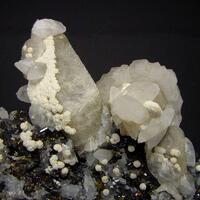 Calcite On Sphalerite