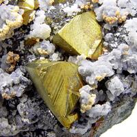 Chalcopyrite & Quartz