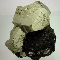 Pyrite On Hematite