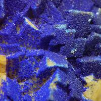 Azurite On Dolomite