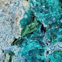 Dioptase With Shattuckite