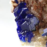 Linarite With Quartz