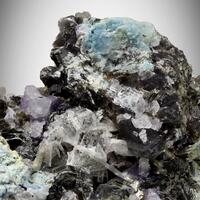 Bertrandite With Apatite & Beryl