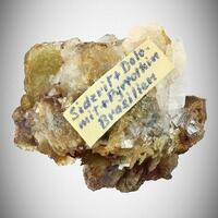 Siderite With Calcite & Pyrrhotite