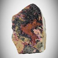 Heterogenite With Mansfieldite & Smolyaninovite