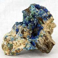 Azurite & Fluorite