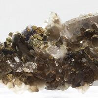 Smoky Quartz Pyrite & Fluorite