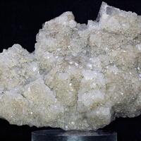 Quartz On Fluorite