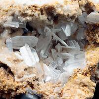 Cerussite On Baryte