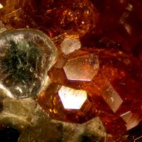 Hessonite & Clinochlore