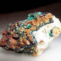 Clinoclase & Malachite