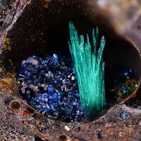 Connellite & Brochantite