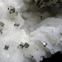 Fluorite Calcite & Pyrite