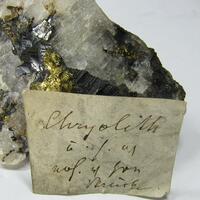 Cryolite Galena Chalcopyrite & Siderite