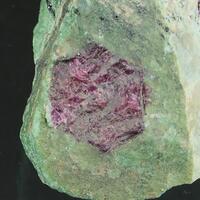 Corundum Var Ruby & Zoisite