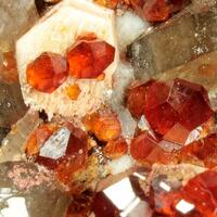 Spessartine Smoky Quartz & Feldspar