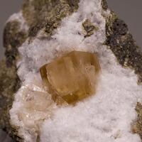 Calcite & Natrolite