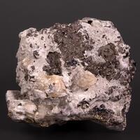 Sphalerite Calcite & Pyrite