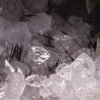 Quartz Calcite & Goethite