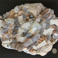 Topaz With Quartz Feldspar & Mica