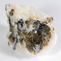 Cryolite With Siderite Galena & Chalcopyrite