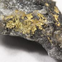 Gold With Tetradymite & Tellurobismuthite