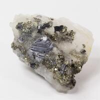 Cryolite With Galena & Pyrite