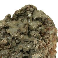 Chlorargyrite With Cerussite & Garnet Var Grossular