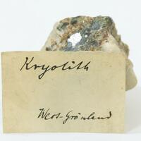 Cryolite With Chalcopyrite & Galena
