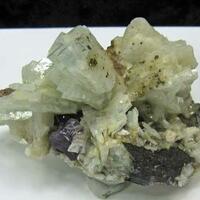 Baryte On Fluorite